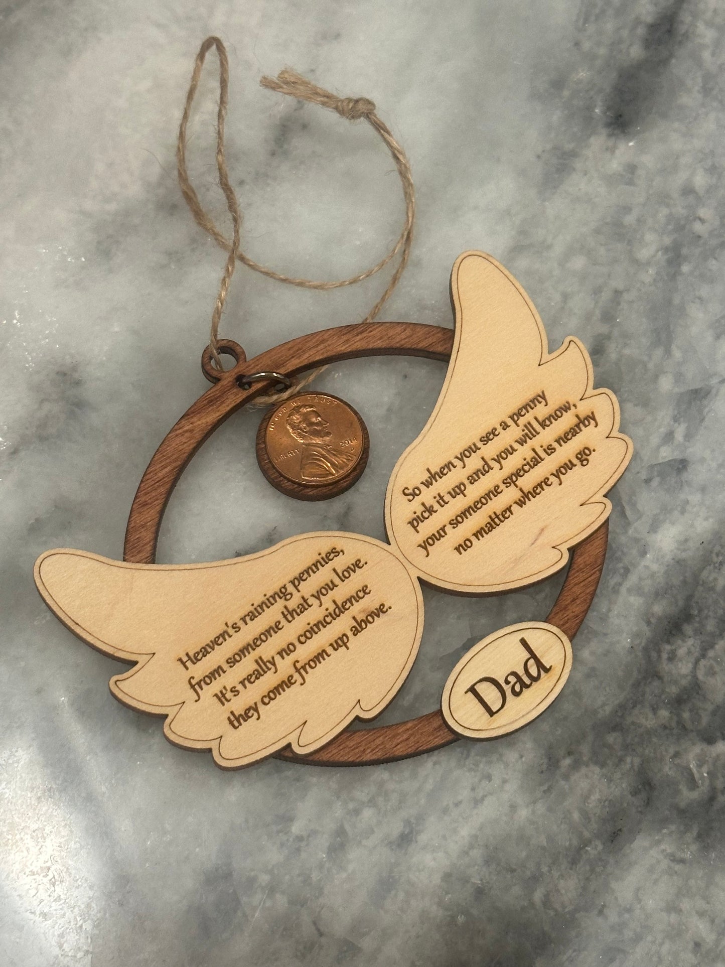 Pennies From Heaven Ornament