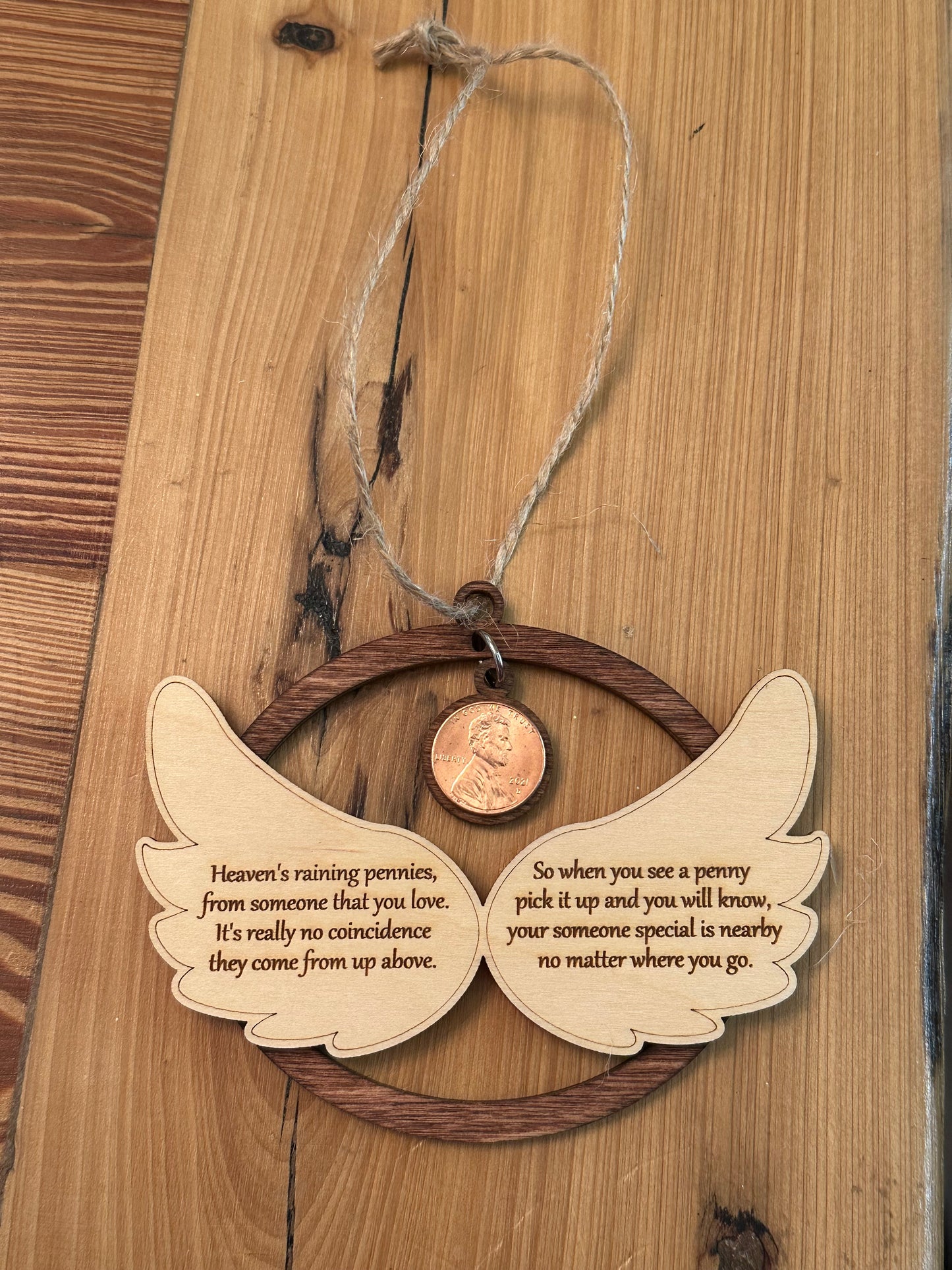 Pennies From Heaven Ornament