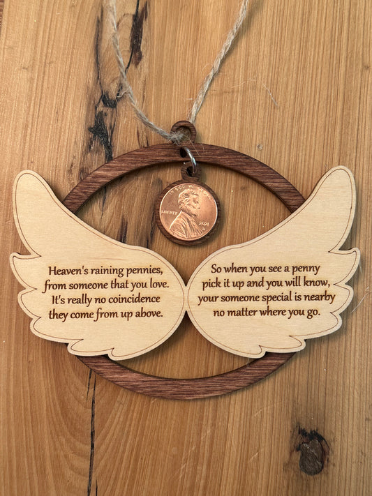 Pennies From Heaven Ornament