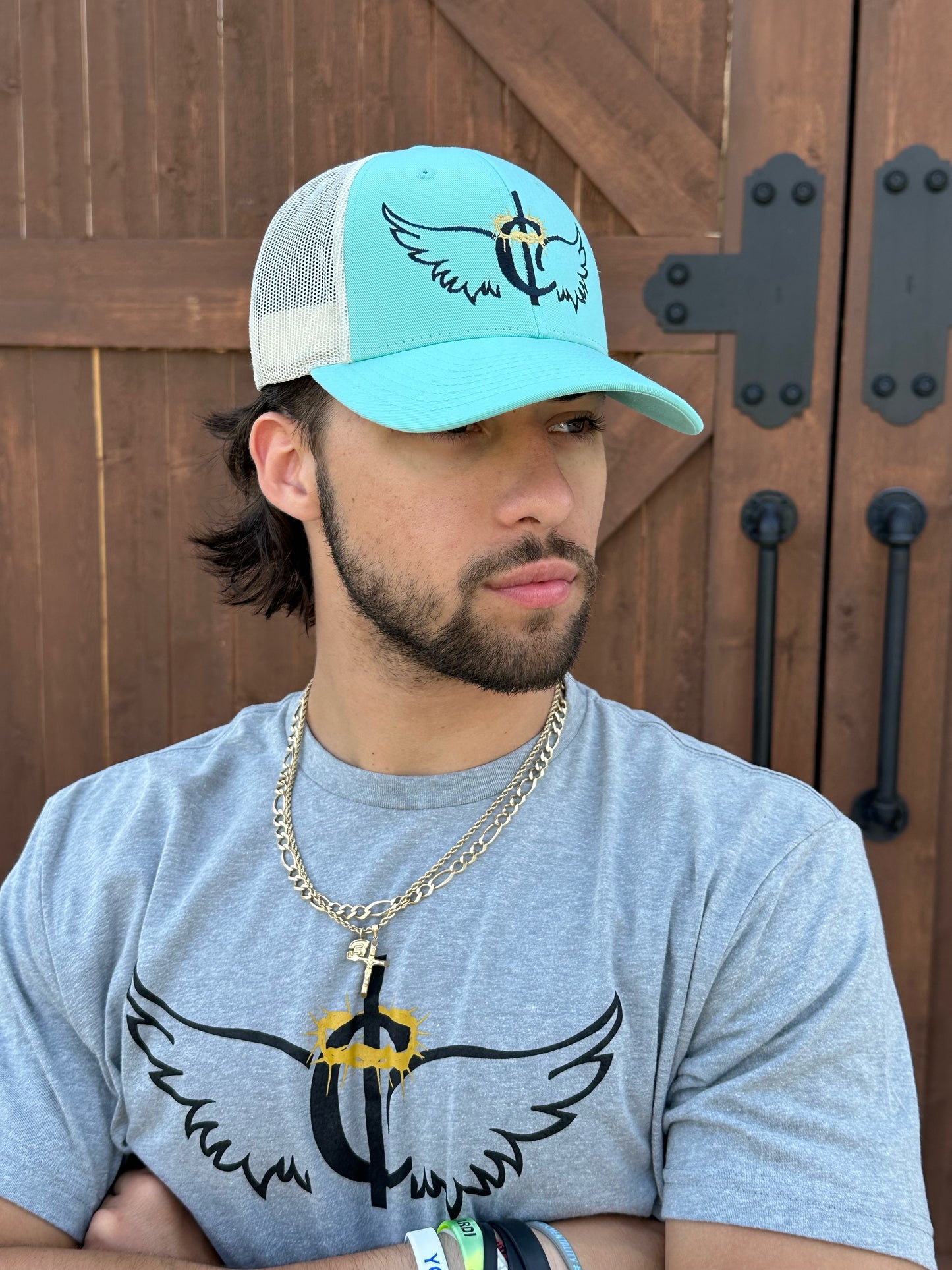 Heaven Cent (Wing) Trucker Hats * 6 Color Styles